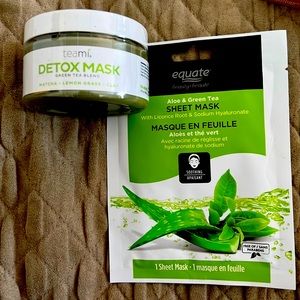 Teami Detox Mask & Equate Sheet Mask
